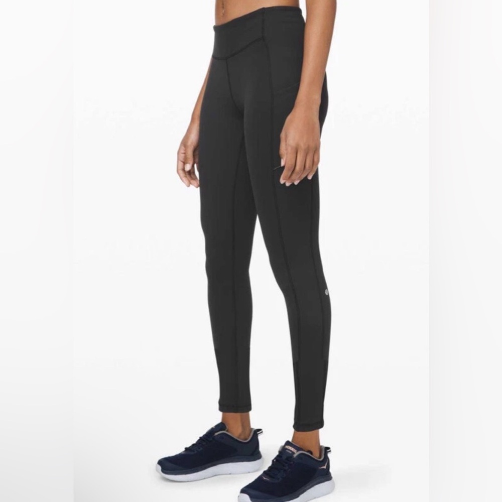 Lululemon Black Speed Up Tight Leggings  Size 4